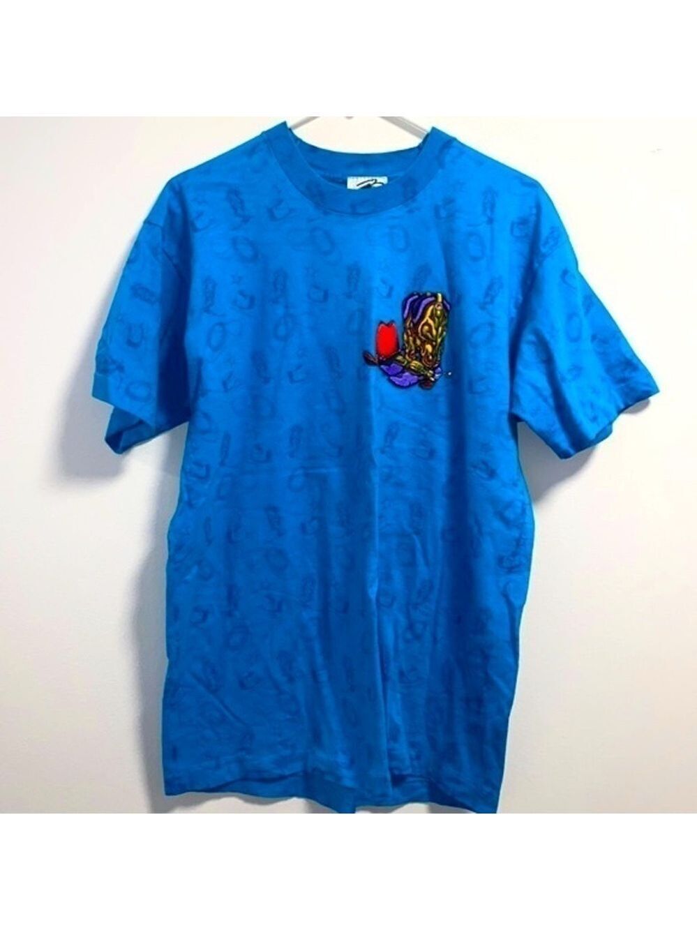 90’s vintage western print T-shirt